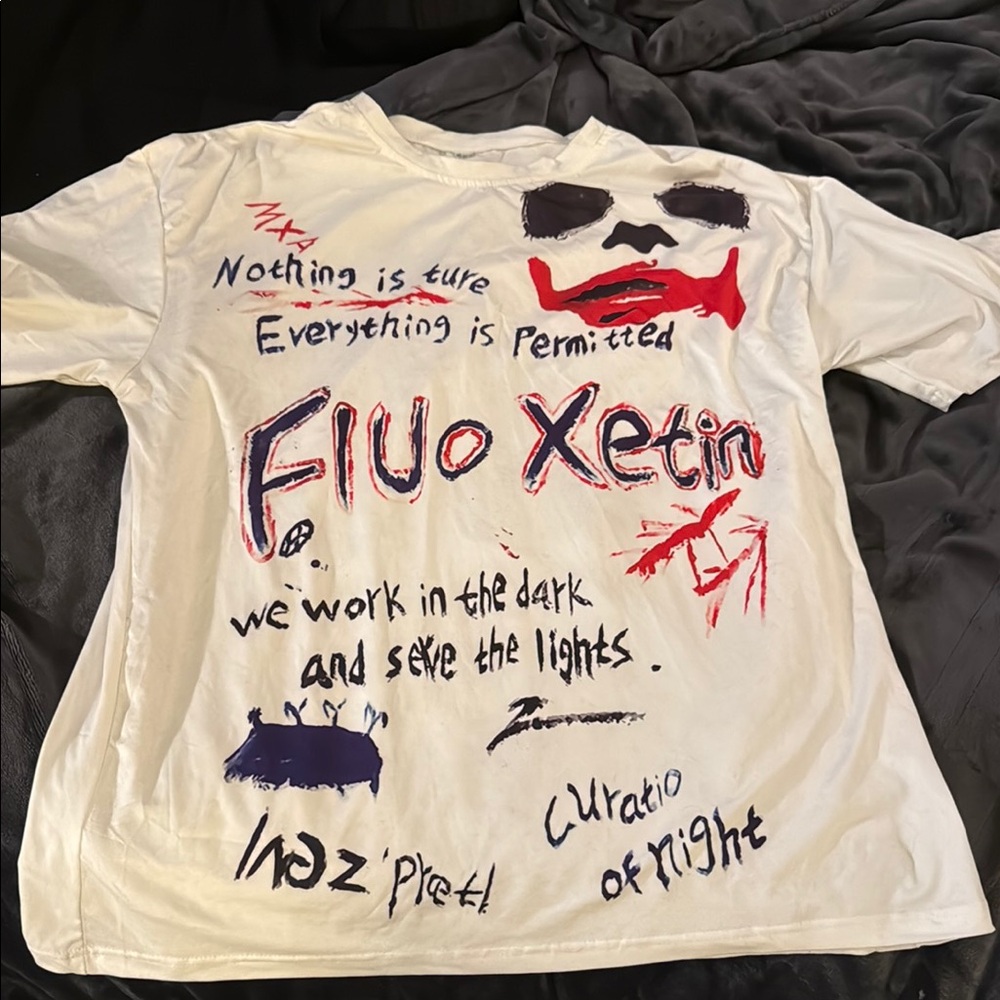 Graphic Tee with Artistic Design